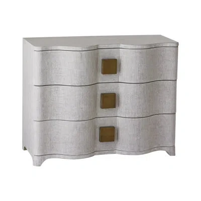 Studio A Home Toile Linen Chest In White