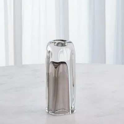 Studio A Home Tower T-lite Holder/vase-grey-med In Gray,clear