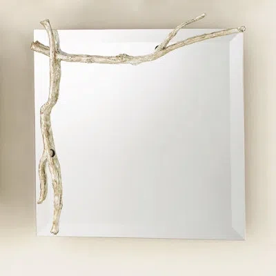 Studio A Home Twig Mirror-silver Leaf-sm