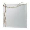 Studio A Home Twig Silver Leaf 17" Square Wall Mirror