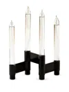Studio About Link Four-candle Holder In Black