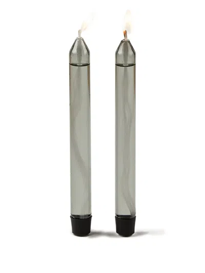 Studio About Oil Wick Candles In Gray
