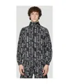 Studio Alch Logo-motif Track Jacket In Black