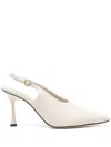 Studio Amelia 85mm Halo Pumps In Neutrals