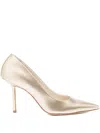 Studio Amelia 90mm Vivionne Pumps In Gold