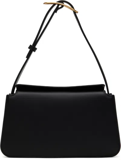 Studio Amelia Black Audrey Shoulder Bag In Blk
