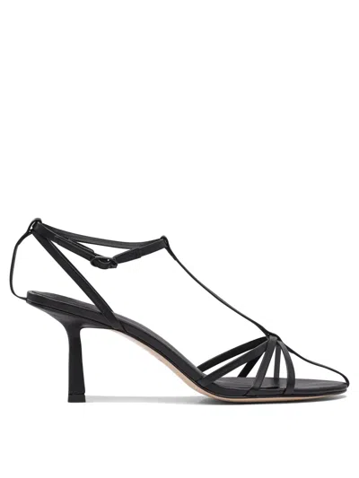 Studio Amelia Black Leather Sandals