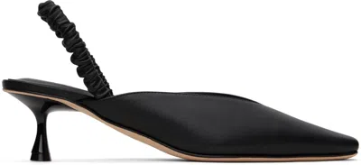 Studio Amelia Black Zadie 50 Mules In Blk