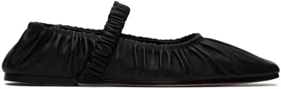 Studio Amelia Black Zadie Ballerina Flats In Blk