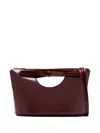 Studio Amelia Sofia Leather Bow Clutch