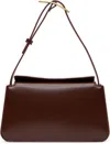 Studio Amelia Burgundy Audrey Shoulder Bag In Bur