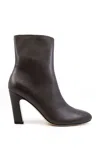 Studio Amelia Cassidy Leather Ankle Boots In Brown