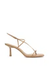 Studio Amelia Cross Front 70 Square-toe Sandals In Multi