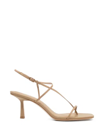 Studio Amelia Cross Front 70 Square-toe Sandals In Multi