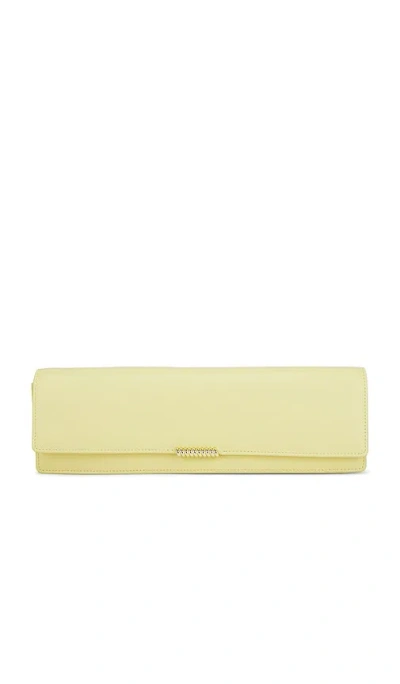 Studio Amelia Helix Mailbox Clutch In Yellow