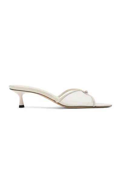 Studio Amelia Jacques 50 Mule In Light Grey