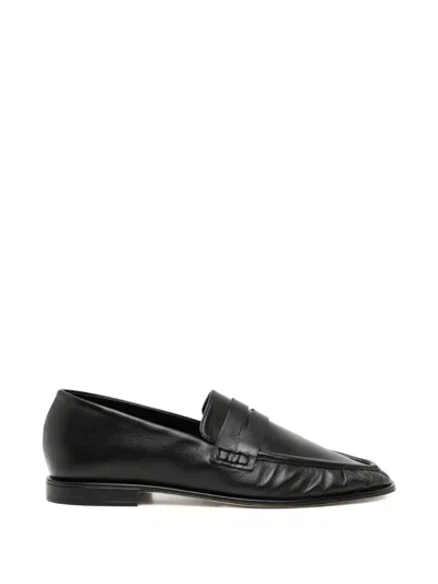 Studio Amelia Leather Loafers In Multi