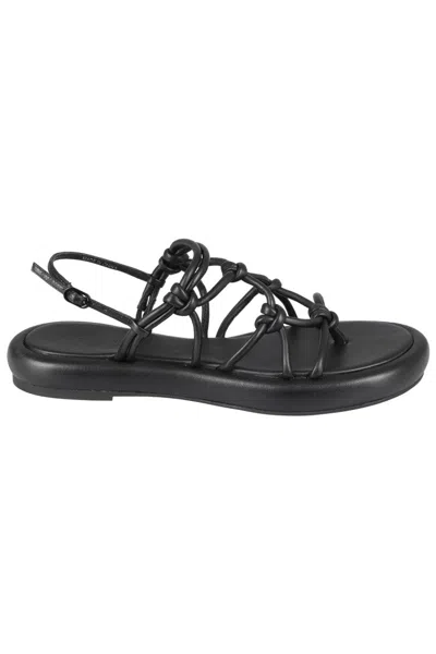 Studio Amelia Net Chunk Flat Sandals
