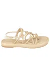 Studio Amelia Net Chunk Flat Sandals