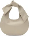Studio Amelia Off-white Yumi Clutch In Stn