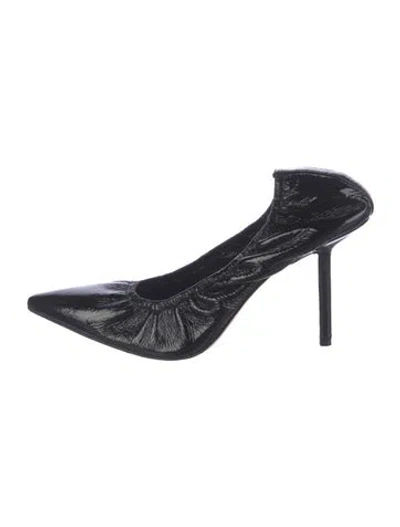 Pre-owned Studio Amelia Patent Leather Pumps In Black