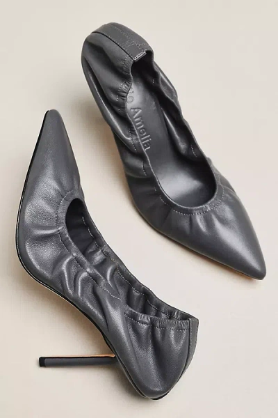 Studio Amelia Rhodes 90 Stiletto Pumps In Grey