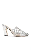 Studio Amelia Silas 90 Mule In Metallic Silver