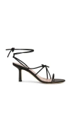 Studio Amelia Solstice Wrapped 70 Sandal In Black