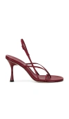 Studio Amelia Wishbone 90 Heel In Burgundy