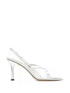 Studio Amelia Wishbone Strappy Sandals In Pattern