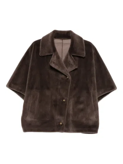 Studio Ar Avy Coat In Brown