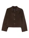 Studio Ar Nicolina Jacket In Brown