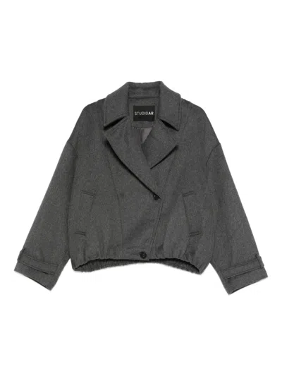 Studio Ar Silas Jacket In Gray