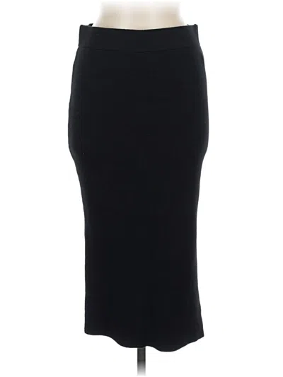 Pre-owned Studio B By Bobeau Formal Skirt In Black