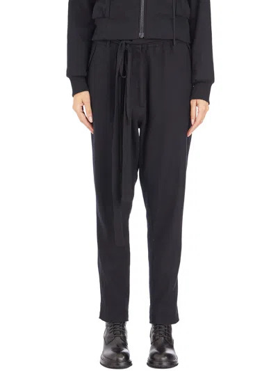Studio B3 Pantalone In Flanella In Black
