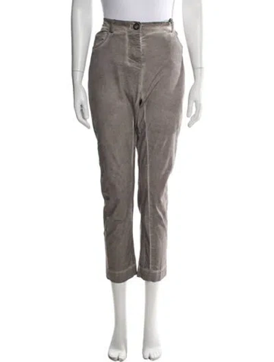 Pre-owned Studio B3 Straight Leg Pants In Gray
