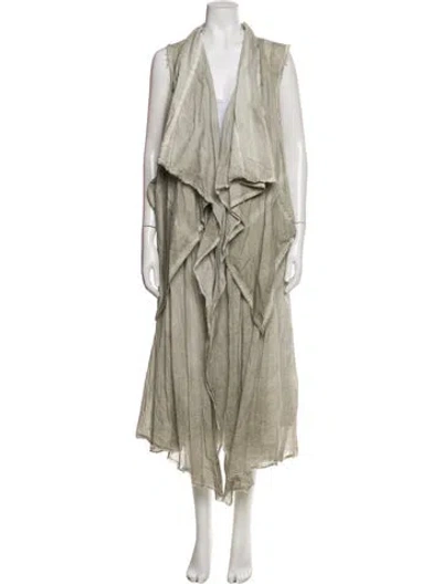 Pre-owned Studio B3 Vest In Gray