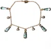 Studio Baloge Women's Gold / Blue Cascade Bracelet – Azure Blue In Multi