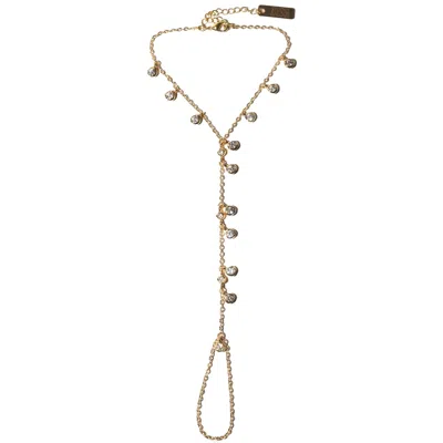 Studio Baloge Women's Gold Diamond Drift Hand Harness