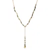Studio Baloge Women's Gold Molten Line Necklace In Gold