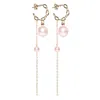 Studio Baloge Women's Gold / Pink Auréole Earrings In Blush Pink In Multi