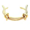 Studio Baloge Women's Gold Vanta Knot Cuff Bracelet In Gold