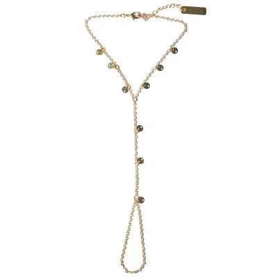 Studio Baloge Women's Gold Whisper Hand Harness