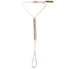 Studio Baloge Women's Gold / White Gesture Hand Harness In Gold