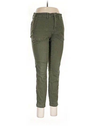 Pre-owned Studio Blue Cargo Pants In Green