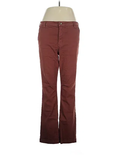 Pre-owned Studio Blue Casual Pants In Brown
