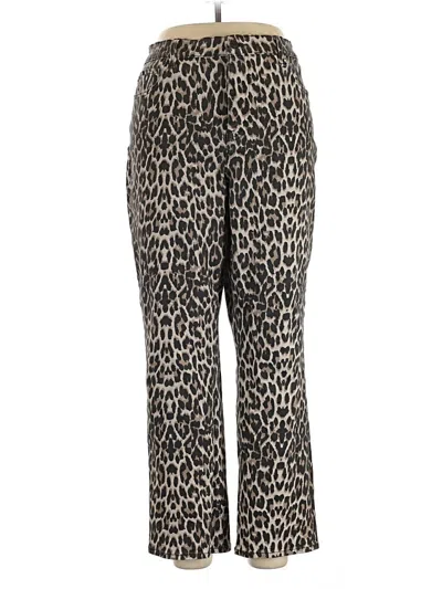 Pre-owned Studio Blue Casual Pants In Gold