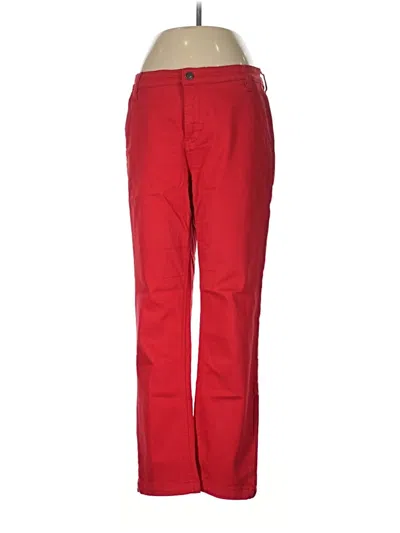 Pre-owned Studio Blue Casual Pants In Red