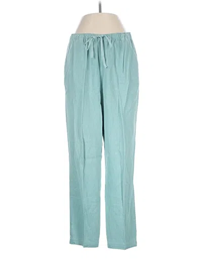 Pre-owned Studio Blue Casual Pants In Teal