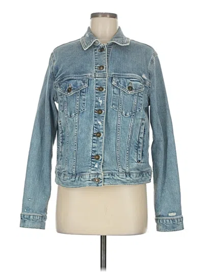 Pre-owned Studio Blue Denim Jacket In Blue